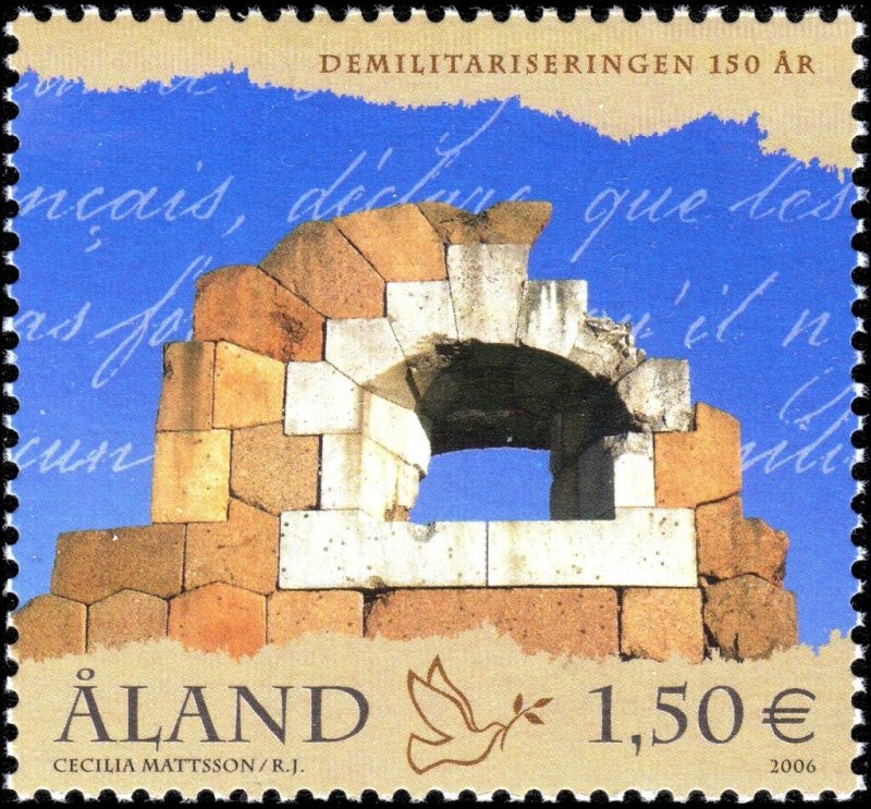 Aland 2006 #246 MNH. Demilitarization