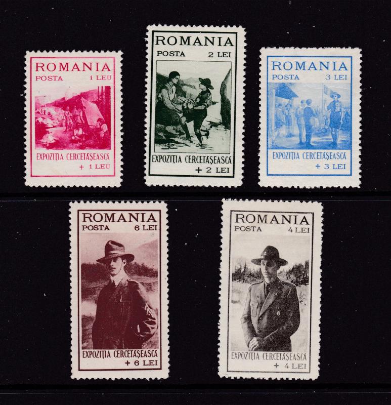 Romania the 1931 Scouts set MH