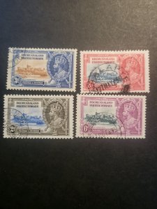 Stamps Bechuanaland Protectorate 117-20 used