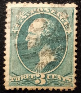 US #207 USED VF 1881