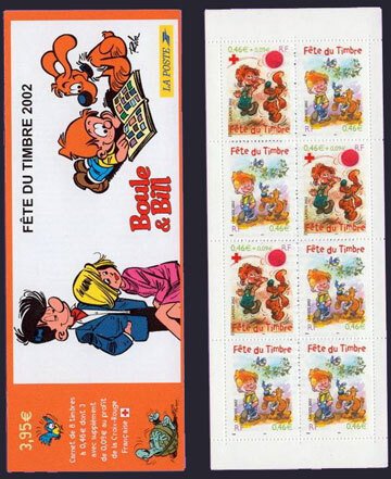 Scott #2879b Boule & Bill  booklet MNH