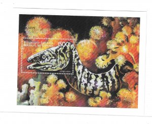 Comoro islands 1998 Marine Life Fish S/S Sc 877 MNH C17