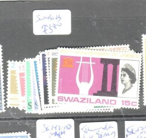 SWAZILAND (PP0309B) QEII   SG 113-121    MOG 