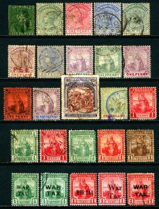 Trinidad & Tobago #30 / #103 1860-1918 Assorted Queen Victoria & Britannia Issue