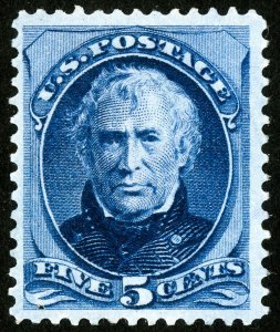 US Stamps # 179 MH XF Disturbed OG Scott Value $700.00 