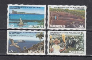 Mauritius Scott #617-620 MNH