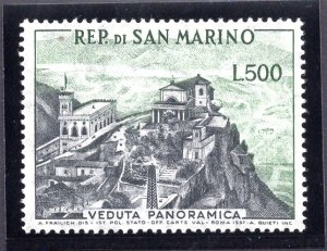 1958 Panoramic View Lire 500 No. 475 - MNH