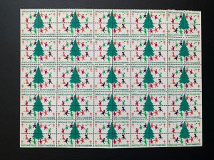 us 1969 sheet - US Christmas Seals/Stamps OG Mint never hinged