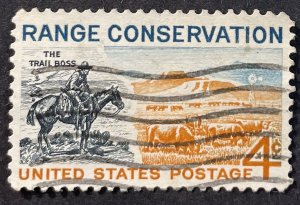 US #1176 Used F/VF 4c Range Conservation 1961 [B45.4.3]