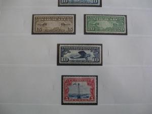 USA Nearly Complete Airmail Collection WITH ZEPPS - Mint & Hinged