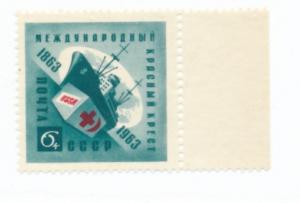 Russia 1963  Scott 2766 MNH - 6k, Red Cross Centenary