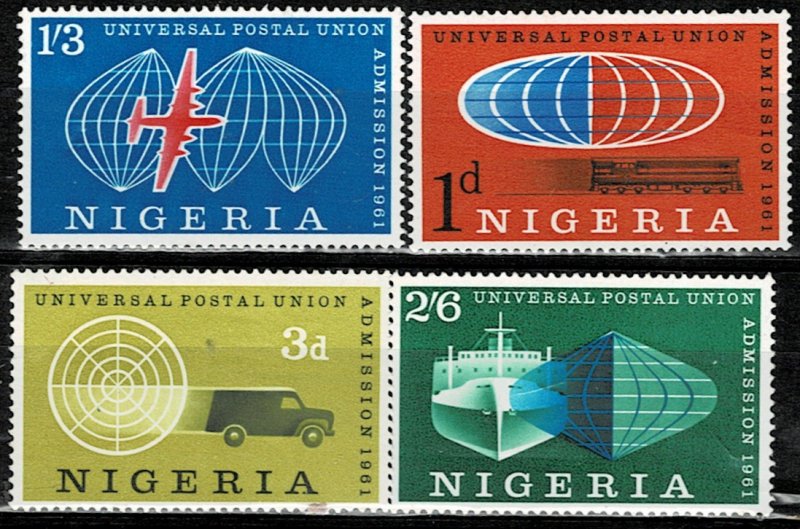 NIGERIA 1961 UNIVERSAL POATAL UNION  MNH