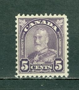 CANADA 1930 GEO V #169a  FLAT PRINTING  MINT NO THINS...$7.00