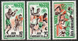 Niger Sc #109-111 Mint Hinged