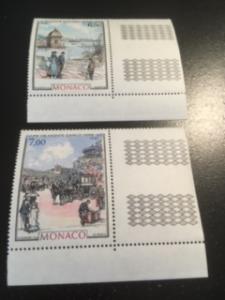 Monaco sc 1605-1606 MNH