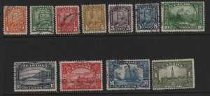 Canada Scott # 149 - 159 Set VF used with nice color cv $ 200 ! see pic !