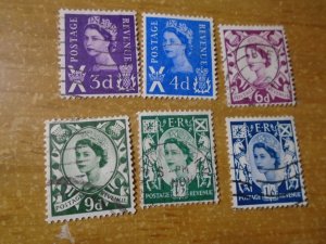 Scotland   ( Great Britain)  #  1-6  used