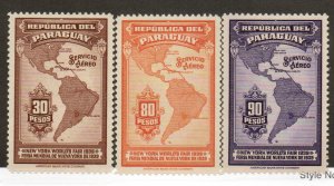 Paraguay C124-C125 Set Mint hinged