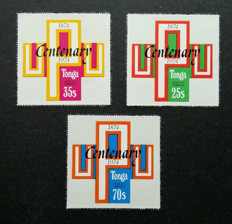 Tonga Century Of UPU 1974 Postal (stamp) MNH *odd *unusual *self-adhesive