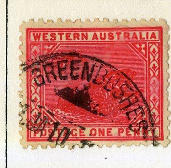 WESTERN AUSTRALIA 76 WMK 70 USED SCV $1.00 BIN $0.40 BIRDS