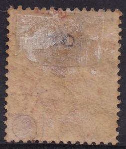 BRITISH HONDURAS 1882 QV 4D WMK CROWN CA