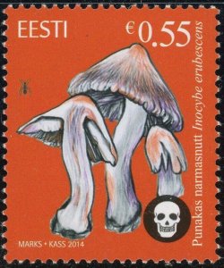 Estonia #768 Inosperma Erubescens Inocybe Fungus Mushroom 0.55€ Postage Eesti