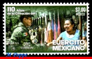 23-01 MEXICO 2023 - 110 YEARS OF THE CREATION OF THE MEXICAN ARMY, MNH