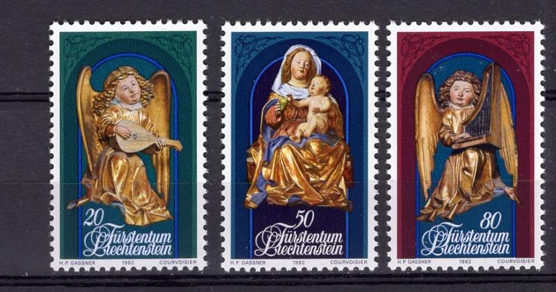 Liechtenstein   #751-753 1982 MNH Christmas