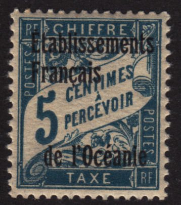 French Polynesia J1 Postage Due 1926