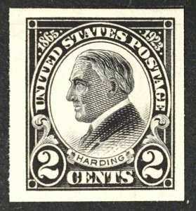 611 2c Harding    MINT OG NH XF