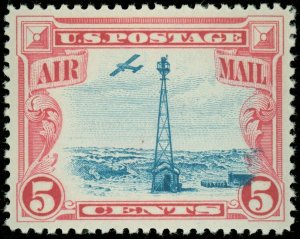 US Scott #C11, Mint-XF-NH, Beacon Airmail Stamp! Great Copy!