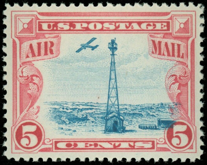 US Scott #C11, Mint-XF-NH, Beacon Airmail Stamp! Great Copy!