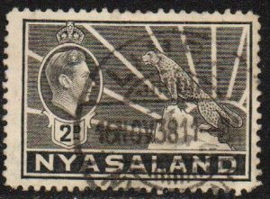 Nyasaland Protectorate Sc #57 Used