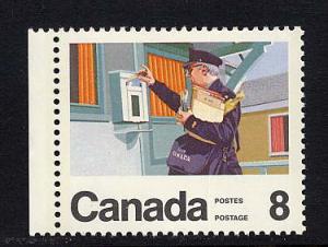 Canada #638 mint, Mailman