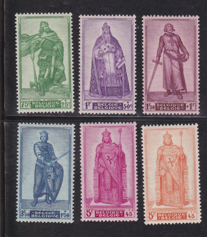 Belgium # B 426-431, Mint Never Hinged Set