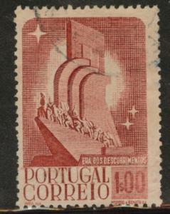 PORTUGAL Scott 593 Used from the 1940 Lisbon Intl Expo set 1940