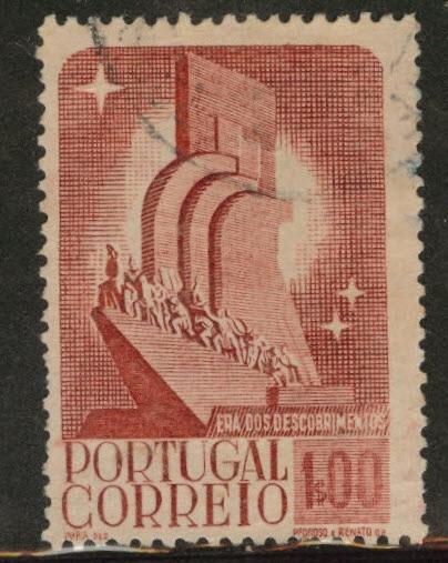 PORTUGAL Scott 593 Used from the 1940 Lisbon Intl Expo set 1940