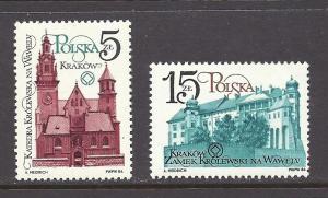 Poland Sc # 2656-57  mint lightly hinged 