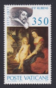 Vatican 'Madonna with the Parrot ' Painting by Rubens 1977 MNH SC#629 SG#693