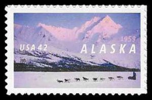 PCBstamps   US #4374 42c Alaska Statehood, MNH, (13)