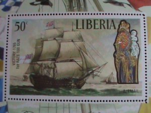 ​LIBERIA-1972-SC#C194  VICTORY 1765-100 GUM SHIP MNH-S/S VERY FINE
