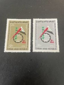 Syria sc C369,C370 MNH