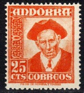 Andorra (Sp) #41 MNH   CV $3.00 (P578)