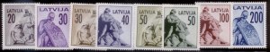 Latvia 1992 SC# 319-26 MNH-OG E149