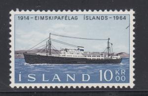 Iceland    #359     mnh     cat $2.40