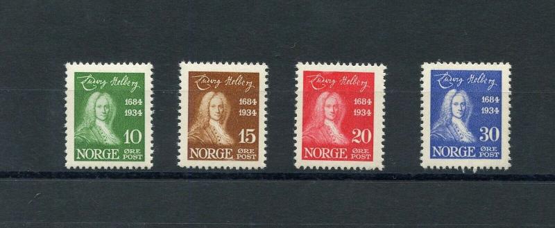 NORWAY LUDWIG HOLBERG SCOTT#158/61  MINT NEVER   HINGED