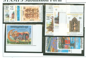 Cambodia (Kampuchea) #393-399/454-456 Mint (NH) Single (Complete Set)