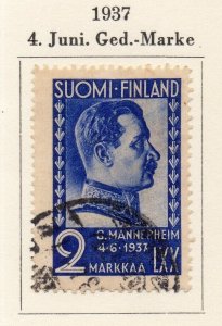 Finland 1937 Early Issue Fine Used 2M. NW-215220