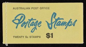 AUSTRALIA 1967 QEII $1 booklet, G67/3. MNH **. SG SB41ab. Pfr B122CeT cat $130.