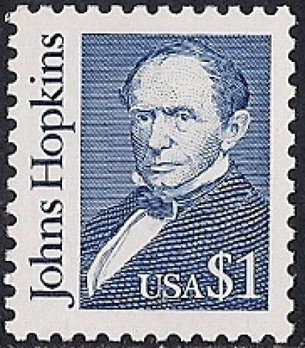 #2194C  1 Dollar Johns Hopkins mint OG NH XF